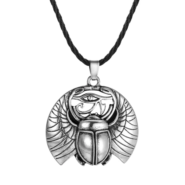 vintage Horus pendant necklace - Image 6