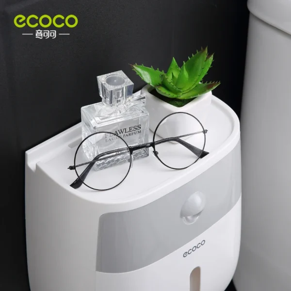 Towel Holder Bathroom Storage Case Drawer Living Room Toiletries Tool - Image 5