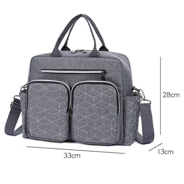 Mom Travel Diaper Backpack Large Capacity Nappy Maternity Bag - Image 6