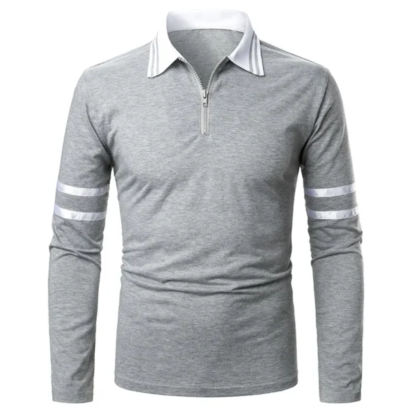Men Polo Men Long Short Sleeve - Image 2