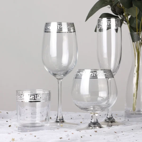 Luxury Wine Crystal Glasses Transparent - Image 6