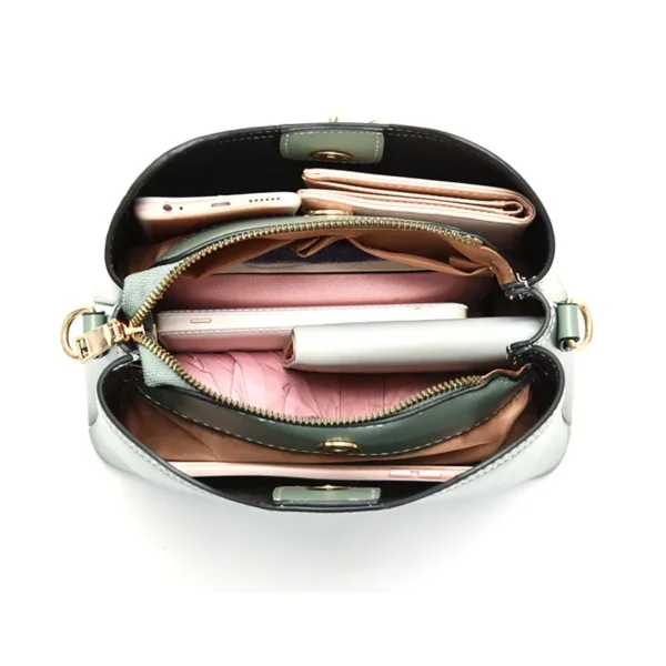 Women White Handbag New Designer Butterfly Tassel - Image 4