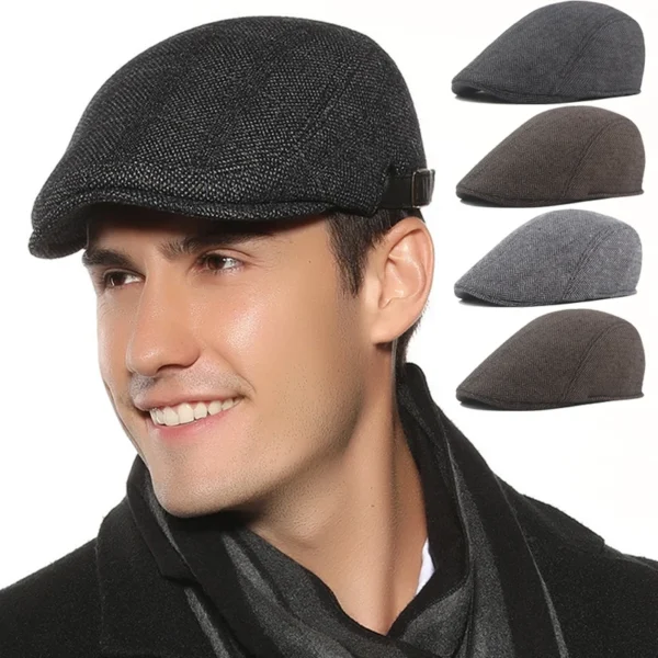Fashion Berets Men High Quality Autumn Winter - Image 2