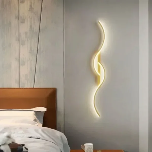 Modern LED Wall Lamp snake One - Image 2