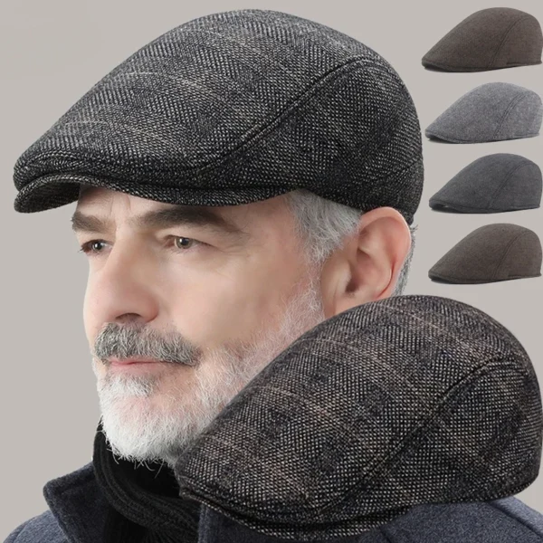 Fashion Berets Men High Quality Autumn Winter - Image 3