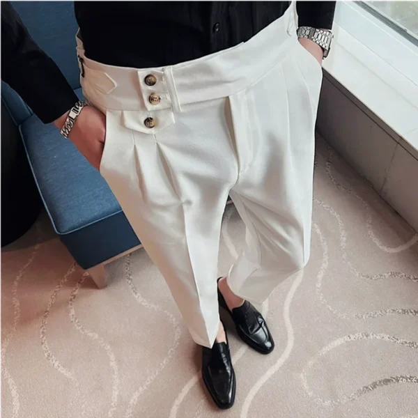 Men High Waist Belt Casual Design - Image 2