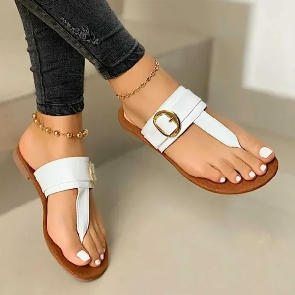 Fashion Female PU Leather Footwear - Image 2