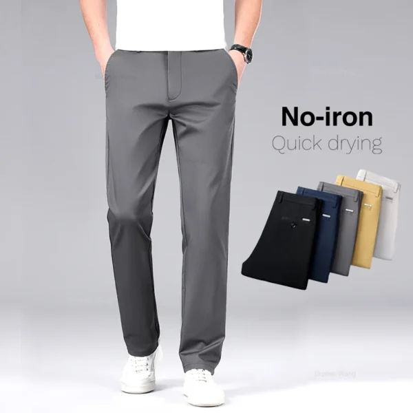 Straight Trousers Brand Clothes