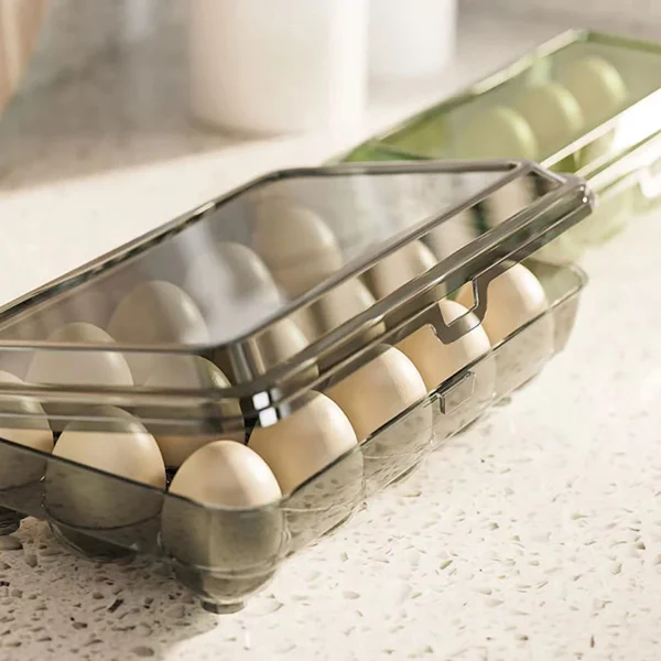 10/15 Grids Eggs Storage Box Plastic Transparent - Image 5