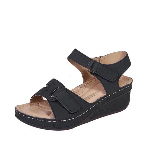 Women's Sandals Slip On Open Toe Walking Shoes - Image 5