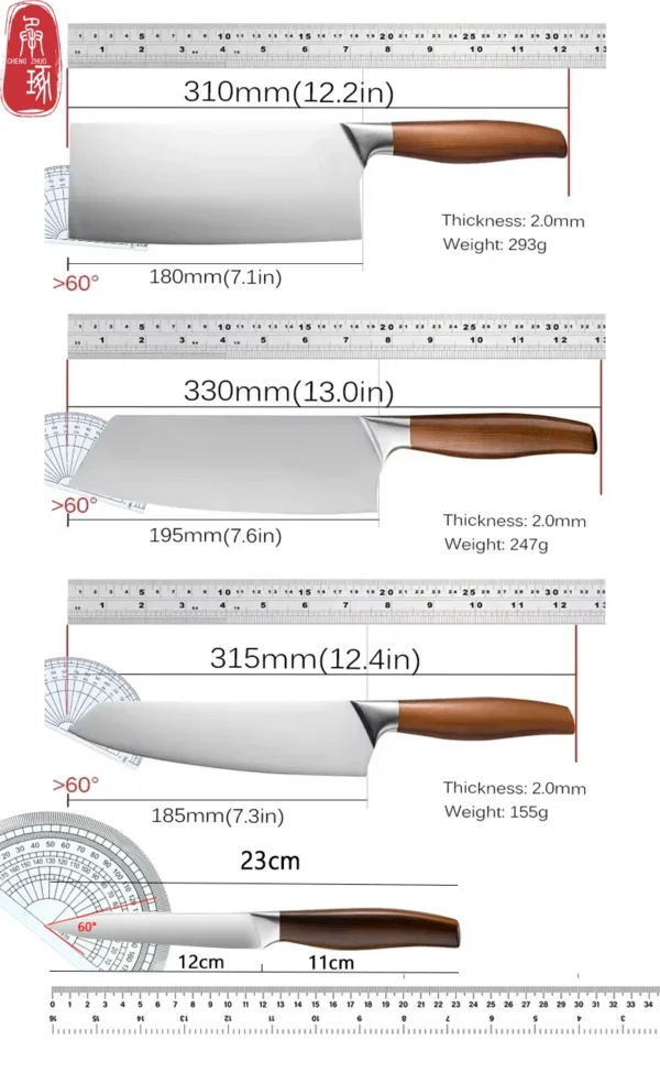 Professional Japanese Kitchen Knife Set Cooking Chef Knife  Accessories - Image 5
