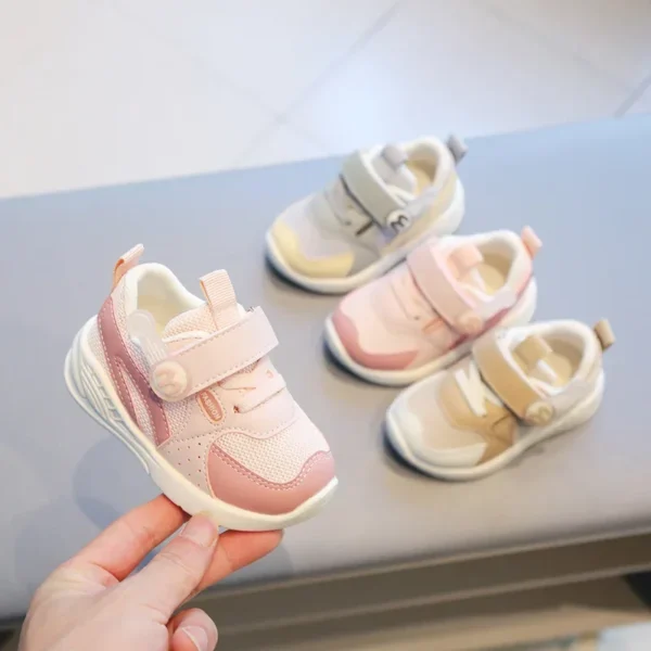 Newborn Outdoor First Walkers Breathable Anti-slip Baby Boy Girl Sport Shoes - Image 2