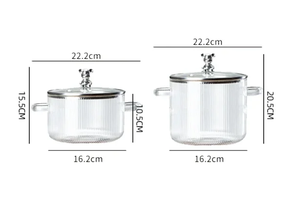 Cook Binaural Glass Pot - Image 4
