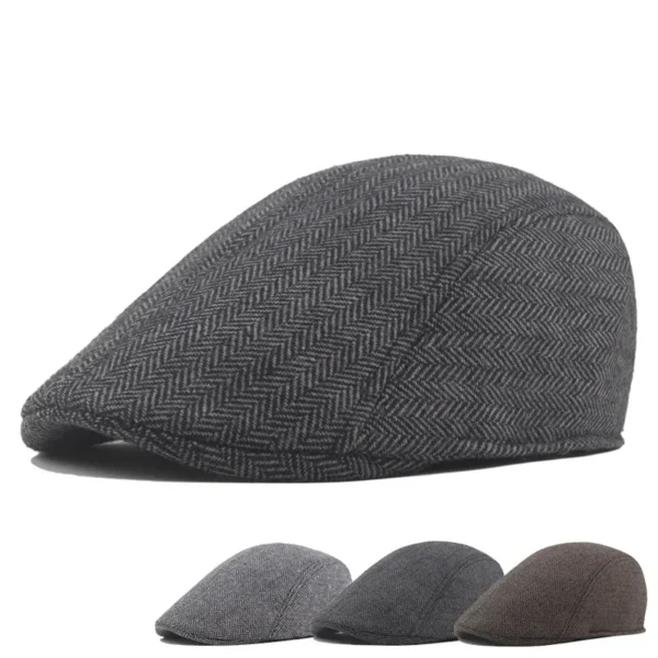 Fashion Berets Men High Quality Autumn Winter - Image 5