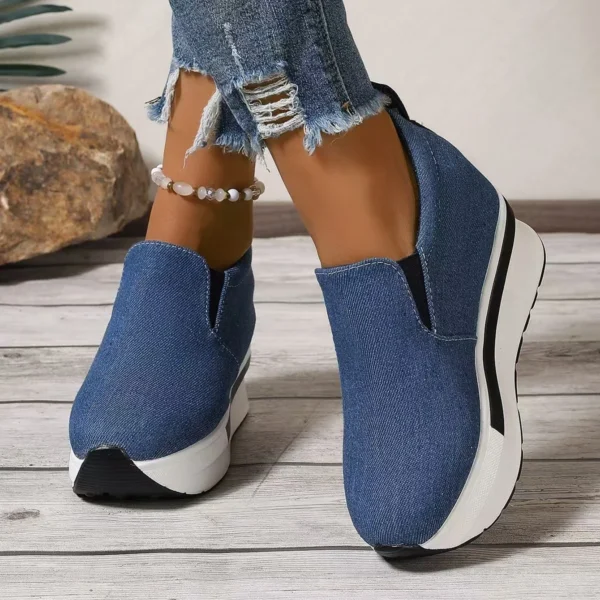 Women's Height Increasing Wedges Shoes Lightweight