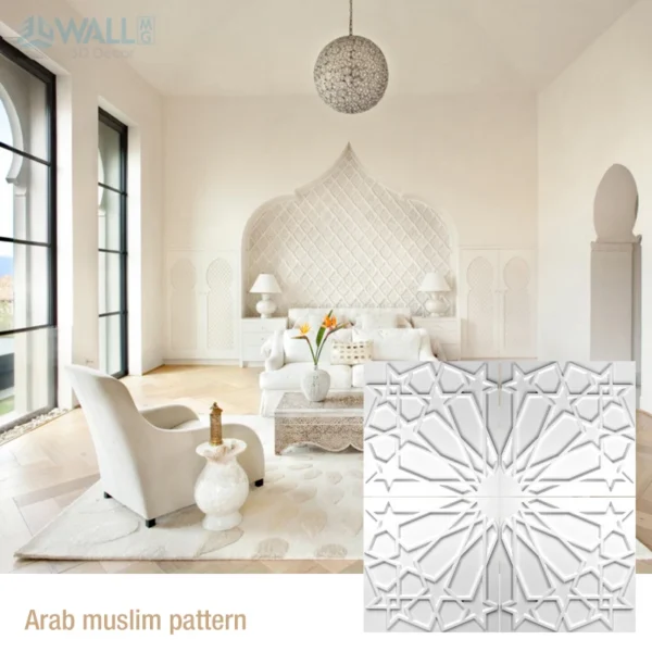 Decorative 3D Wall Panels in Diamond Design - Image 6