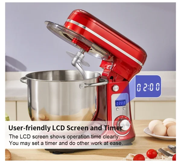 multifunction stand-mounted food processor - Image 4