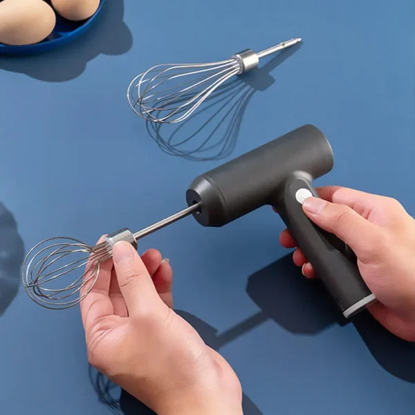 Wireless Electric Food Mixer Portable 3 Speeds - Image 6
