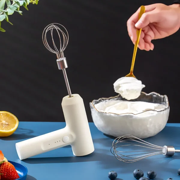 Wireless Electric Food Mixer Portable 3 Speeds - Image 5