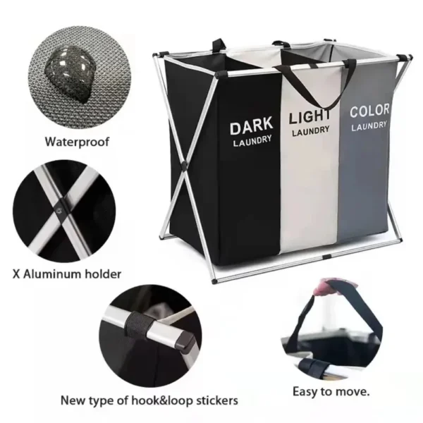Foldable Dirty Laundry Basket Home - Image 6