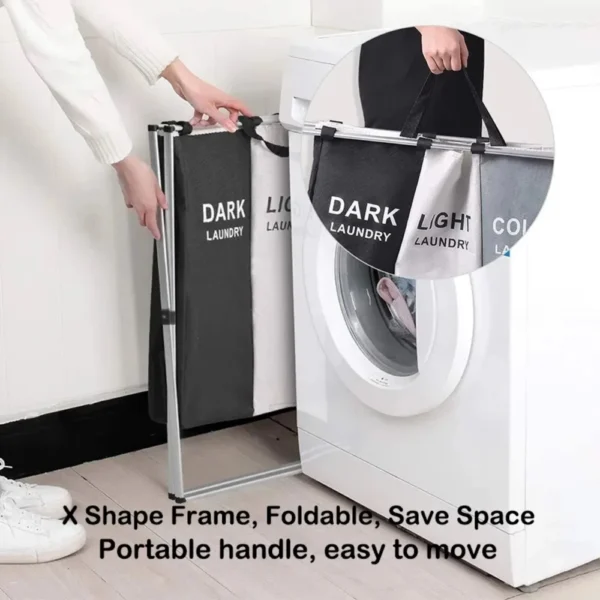 Foldable Dirty Laundry Basket Home - Image 3